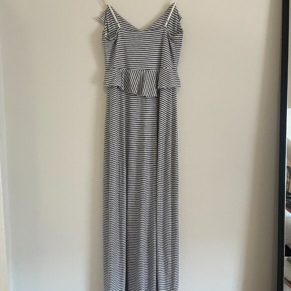 Max Studio Striped Maxi Dress – Size M - Picture 4 of 6